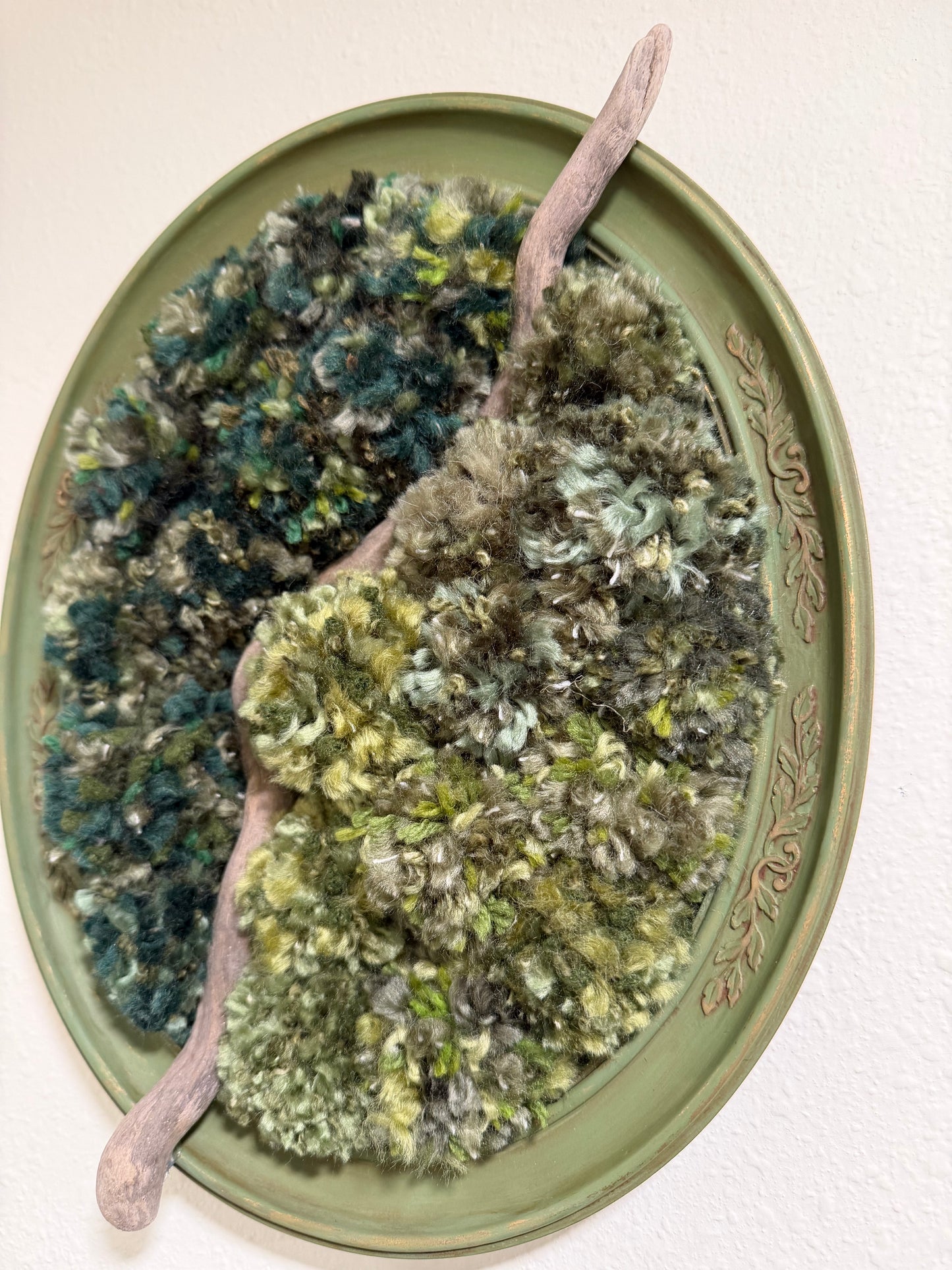 Drifting Through the Moss - Oval